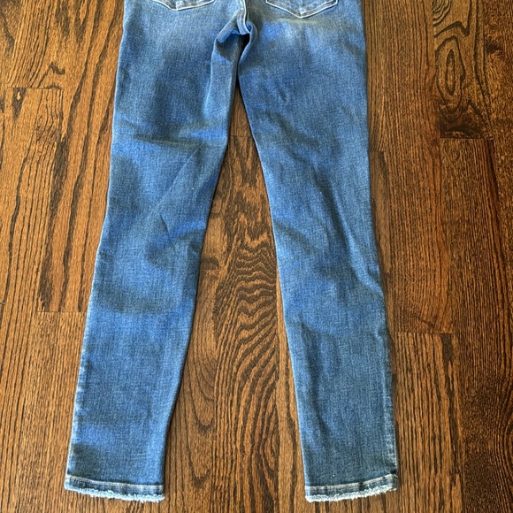 Flying Monkey Distressed Skinny Jean with Ripped Knees - Picture 9 of 10